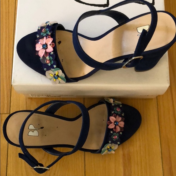 BP Beaded Floral Heels - Picture 2 of 3